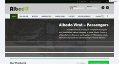 Desktop Screenshot of albedovision.com